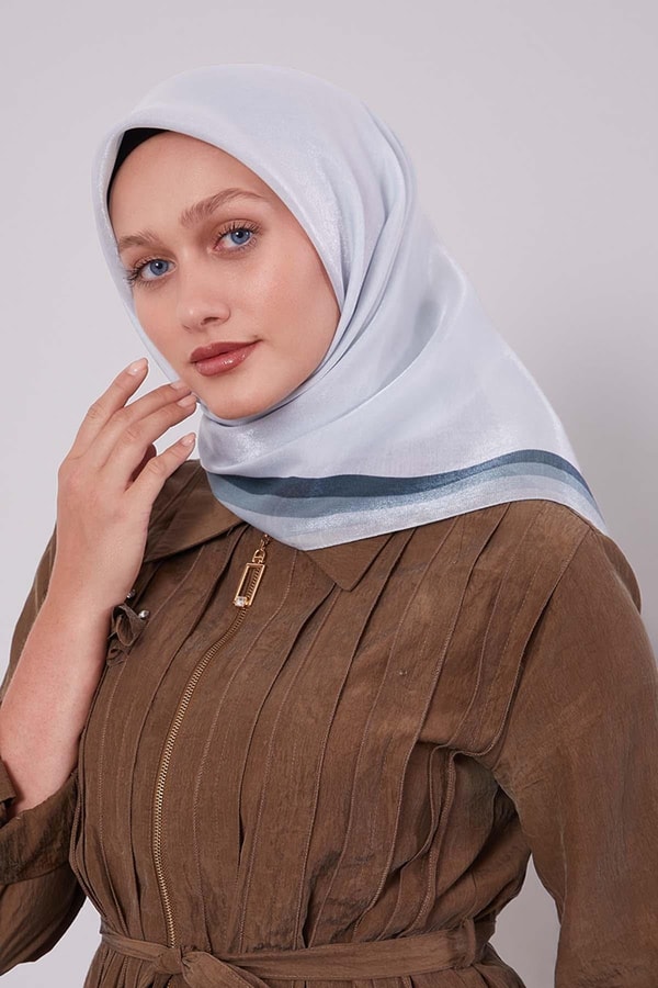 LevidorSu Yeşili Kehribar Eşarp