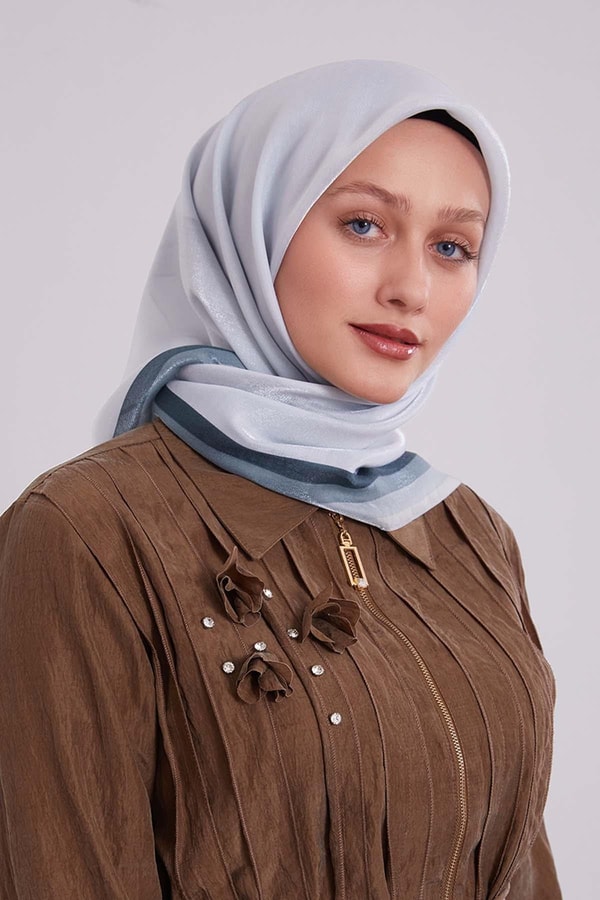 LevidorSu Yeşili Kehribar Eşarp