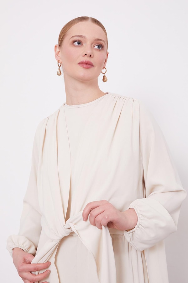 LevidorTaş Önden Bağlamalı İçlikli 3'lü Takım