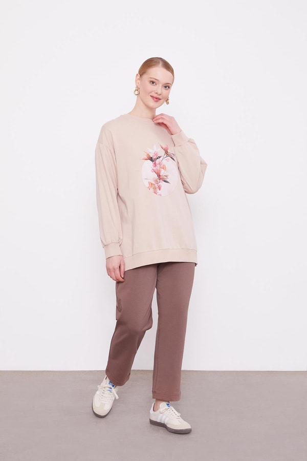 LevidorToprak Belli Lastikli Cepli Spor Pantolon