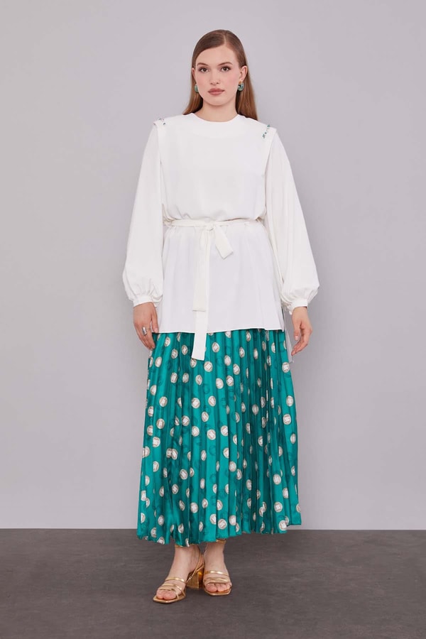 LevidorZümrüt Yeşili ETEK TAKIM