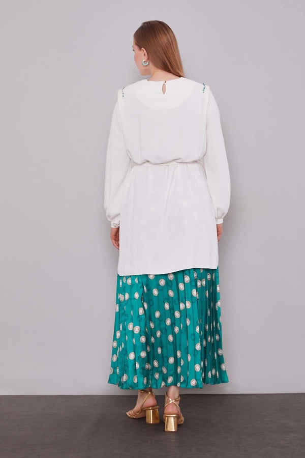 LevidorZümrüt Yeşili ETEK TAKIM