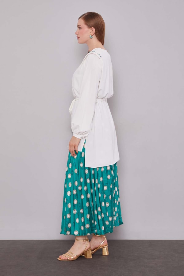 LevidorZümrüt Yeşili ETEK TAKIM