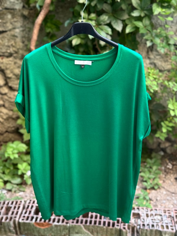 Yuvarlak Yaka Kısa Kollu Basic Tshirt