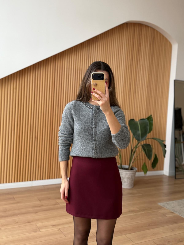 Bordo Mini Etek