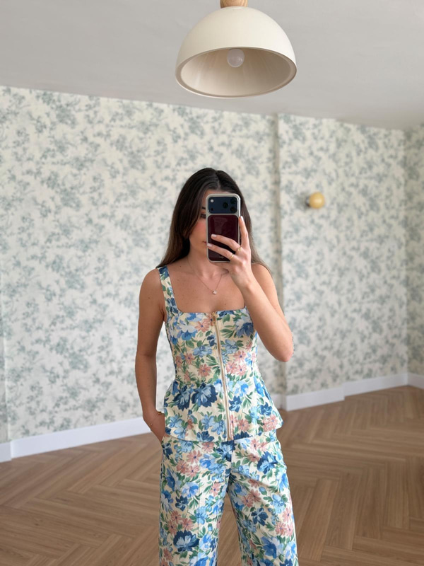 Floral Desen Büstiyer