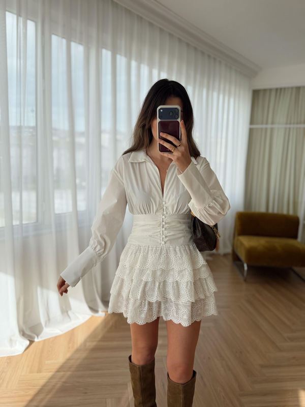 Flowy Elbise