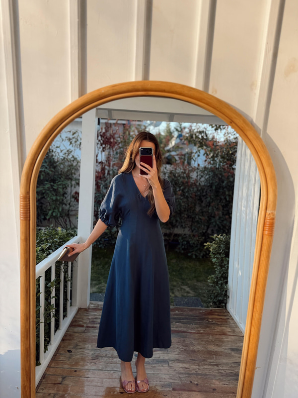 Noa İndigo Elbise