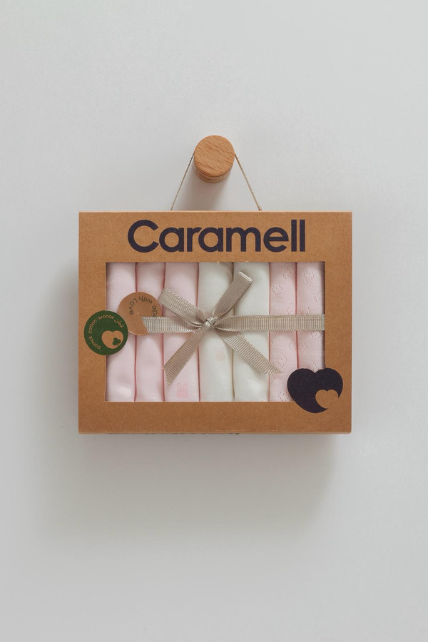 BEBEK MENDİLLERİCARAMELLPUFELLİARABBİT MENDİL SET