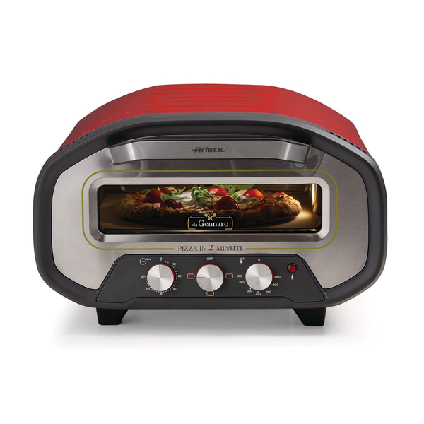 Ariete Da Gennaro Profesyonel Pizza Taş Fırını 2200 W 430°C Kırmızı 3901/00