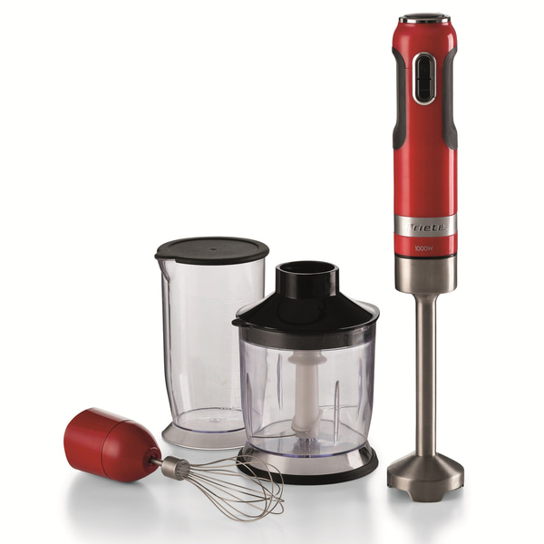 Ariete Moderna 1000 W Kırmızı El Blenderı 3ü 1 Arada 0602/00