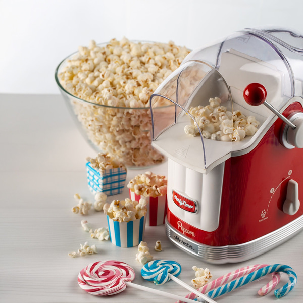 Ariete Party Time Kollu Mısır Patlatma Makinesi - Kırmızı 2958/00