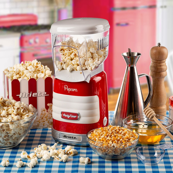 Ariete Party Time Mısır Patlatma Makinesi - Kırmızı 2956/00