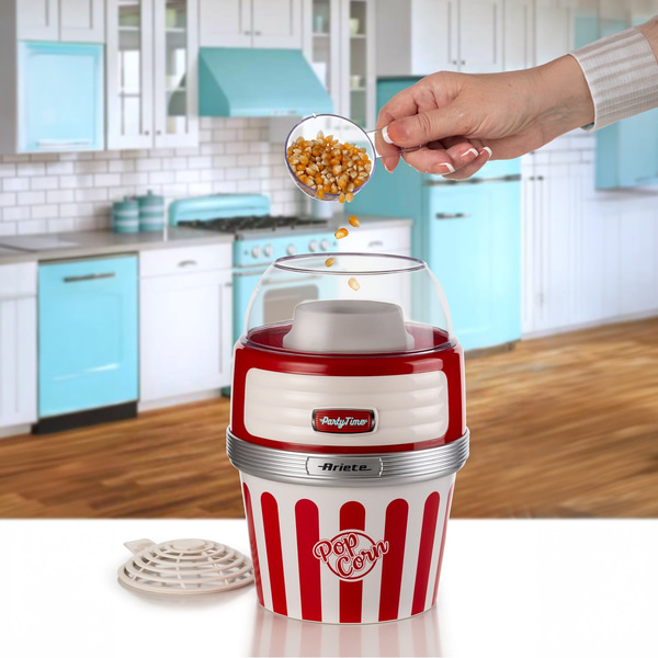 Ariete Party Time Servis Mısır Patlatma Makinesi - Kırmızı 2957/0