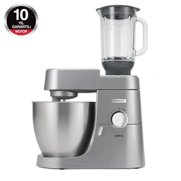 Kenwood Chef XL 1200 Watt 6,7 Lt Mutfak Şefi Stand Mikser Silver KVL4110S