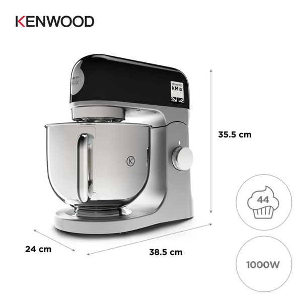 Kenwood kMix Mutfak Şefi Stand Mikser 1000W 5 Lt KMX750BK