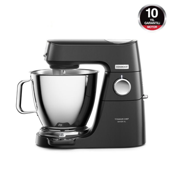 Kenwood Titanium Chef Baker XL 1200W Çift Hazneli Mutfak Şefi Siyah KVL85.004BK