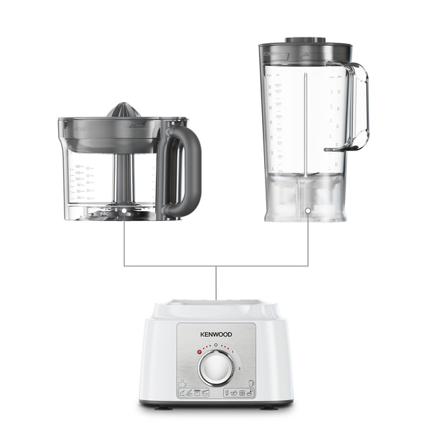 Kenwood Multi Pro Ekspress Mutfak Robotu 3 Lt Hazne Kapasiteli 1000 Watt FDP65.450WH