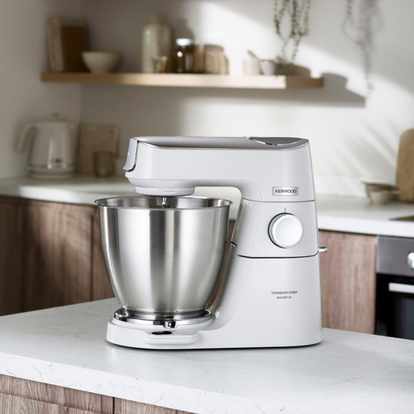 Kenwood Titanium Chef Baker XL Mutfak Şefi 7 Lt Geniş Hazne Beyaz KVL65.001WH