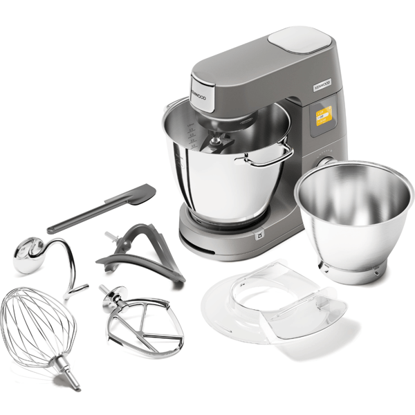 Kenwood Titanium Chef Pattisier XL Isıtma Özellikli 1500 Watt 7L Mutfak Şefi KWL90.004SI