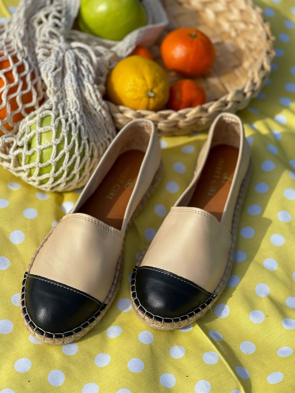 Casey Deri Espadril Model Ten-Siyah