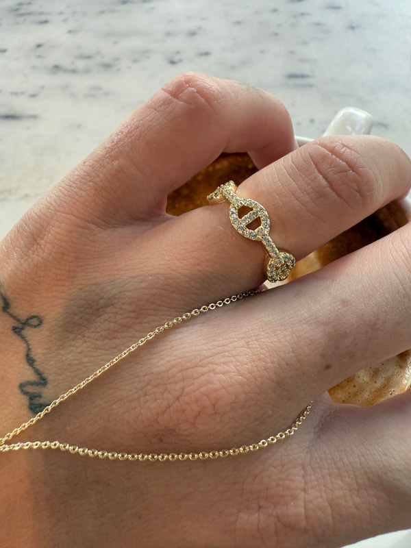 Orijinal Model , Zirkon Taşlı , Hrms Gold  Yüzük