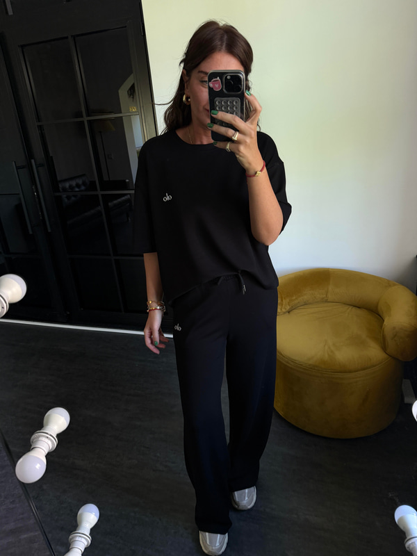 Orijinal Marka, Kısa Kollu Siyah Modal Takım