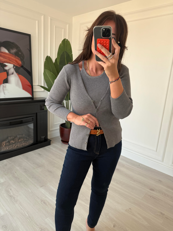 Bir Beden İncelten , Full Likralı , Lacivert Push-up Jean