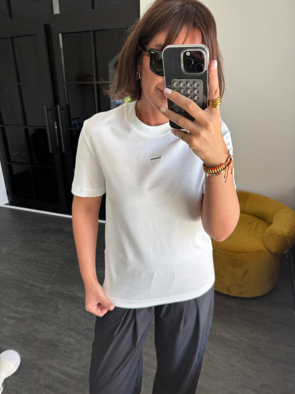 Orijinal Marka , %100 Cotton , Beyaz T-shirt