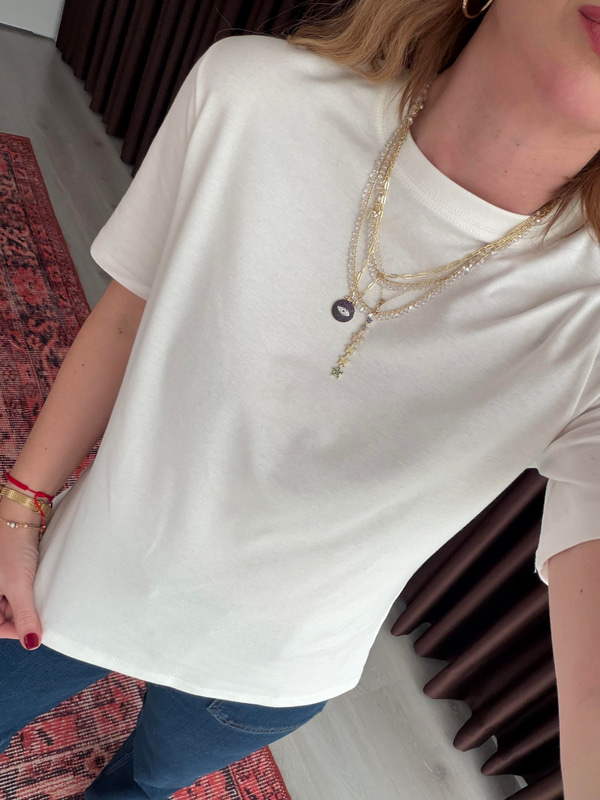 Orijinal Marka , %100 Cotton , Beyaz T-shirt