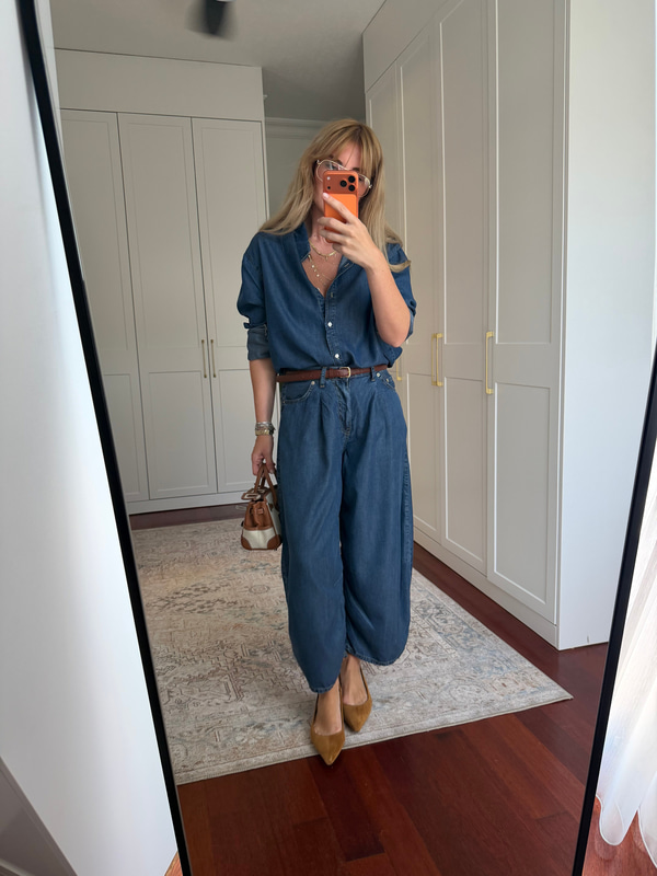 Baggy Model , Tencel , Tiril Jean Pantolon