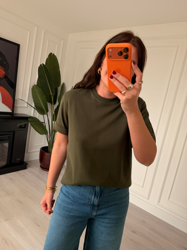 Orijinal Marka , Haki , Kısa Kol T-shirt