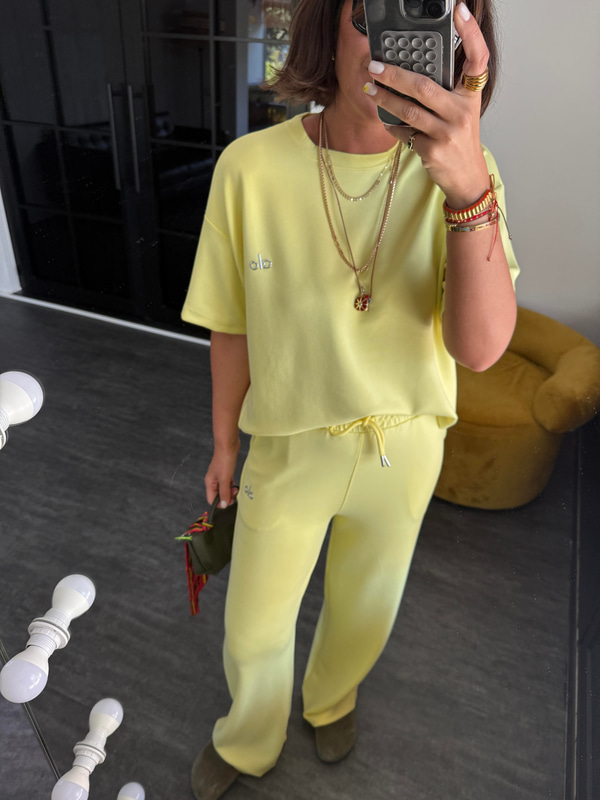 Orijinal Marka, Kısa Kollu Yağ Yeşili Modal Takım