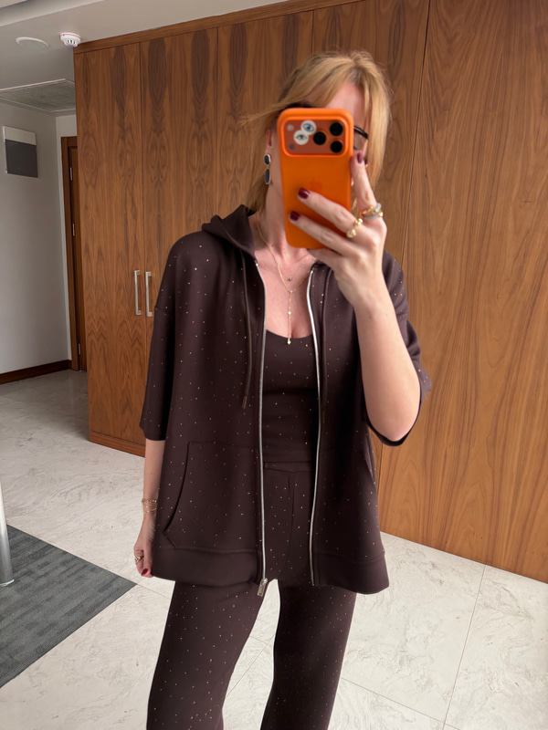 Acıkahve , Taş Detaylı , Üçlü Modal Takım