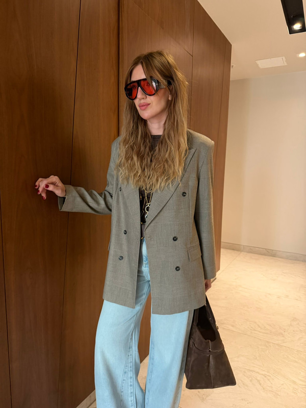 Orijinal Model , Premium Ekoseli Ceket