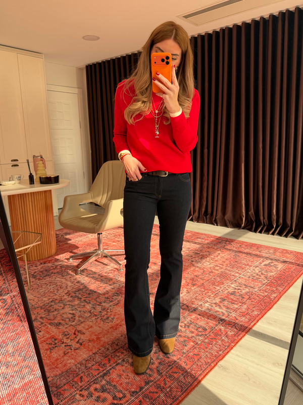 Lacivert Push-Up Etkili Likralı İspanyol Paça Jean 