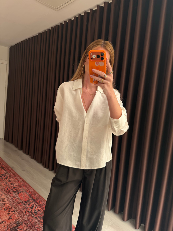 Orijinal Model , Kolları Dantel Şeritli , Premium Gömlek
