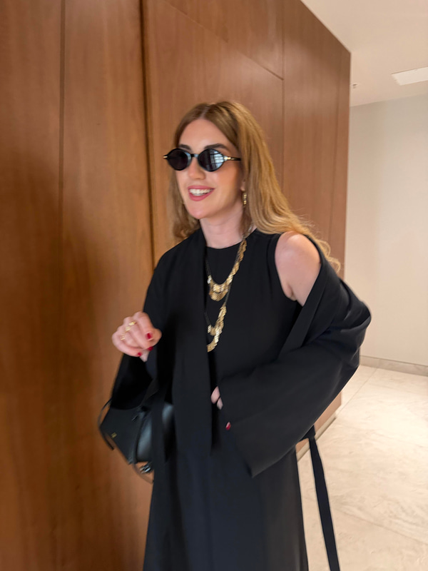 Elbise & Ceket , Siyah Tencel Takım