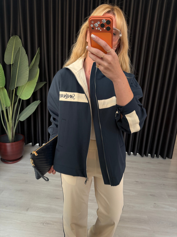 Orijinal Model , Logo Nakışlı , Lacivert Ceket Takım