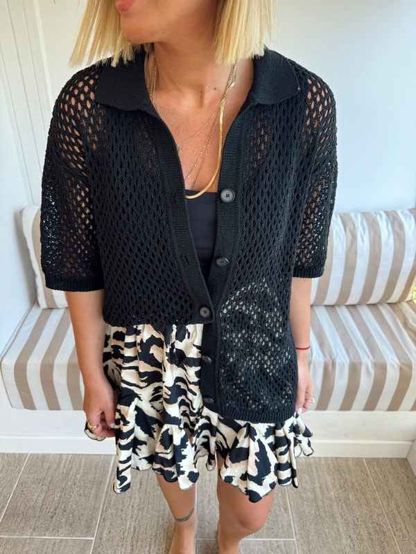 Dilvin Ajurlu Siyah Merserize