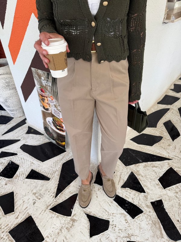 Taba Kemerli , Bej , Binici Pantolon