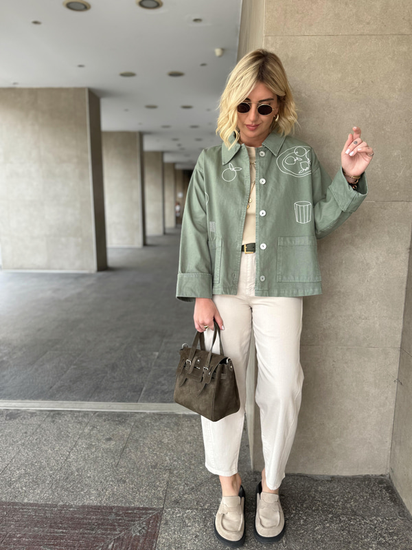 Orjinal Marka Binici Model Likralı Bej Jean Pantolon