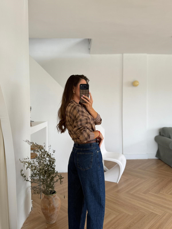 Baggy Lacivert Jean 