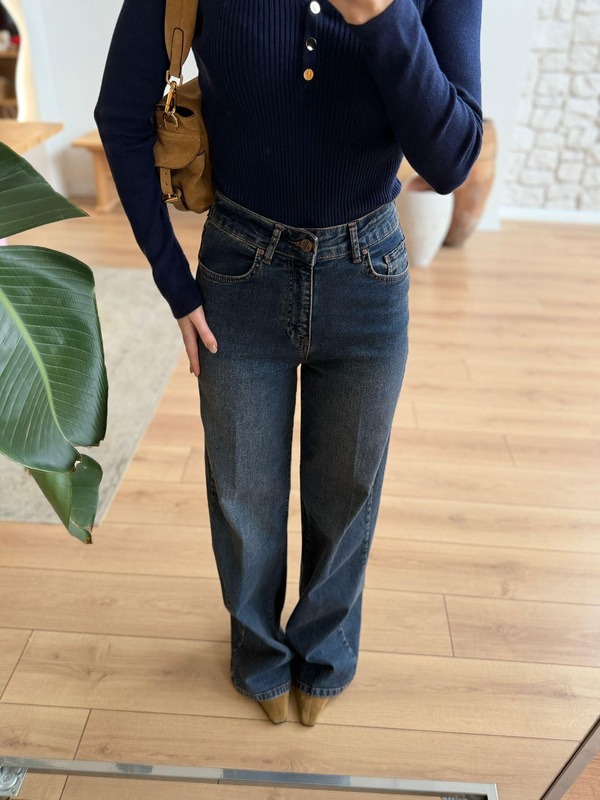 Charlotte Eskitme Jean Pantolon