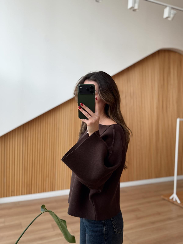 Elanor Kahverengi Çelik Triko