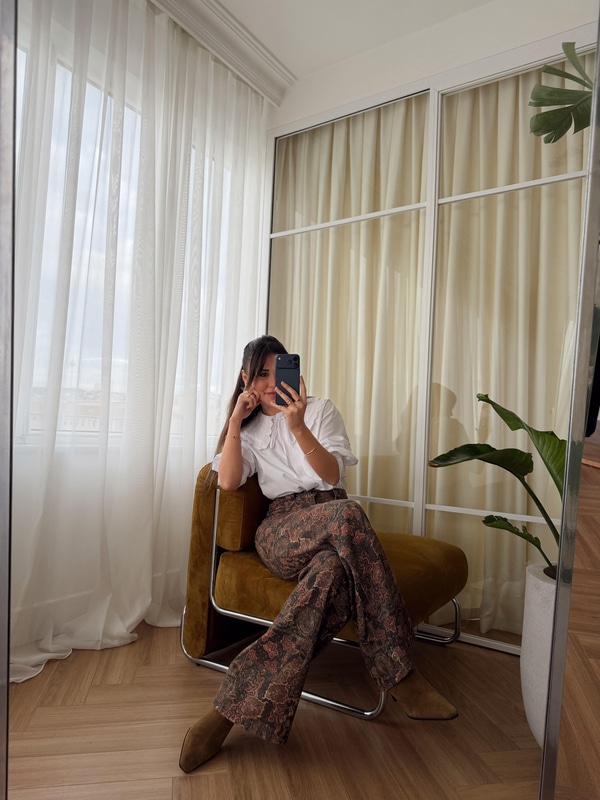Etnik Desen Pantolon