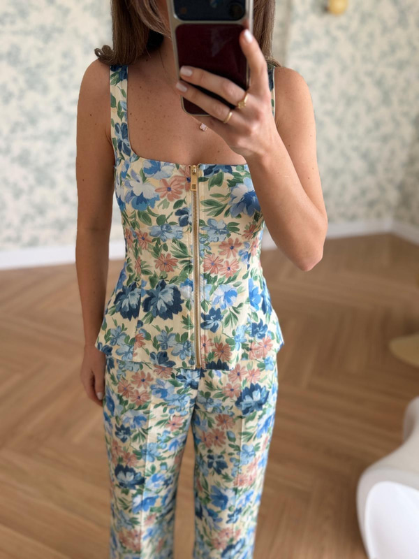 Floral Desen Büstiyer