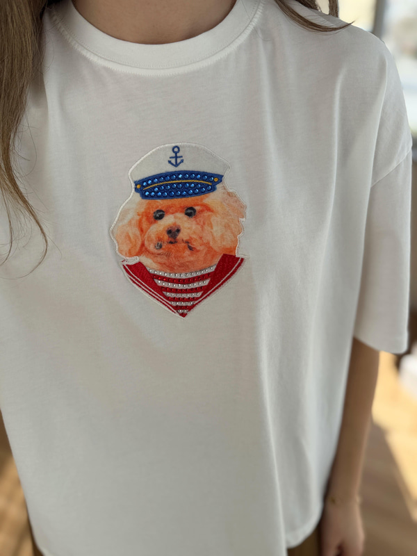 Kaptan Bony Baskılı Tişört