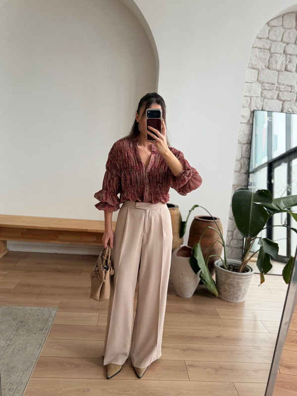 Linda Bej Palazzo Pantolon