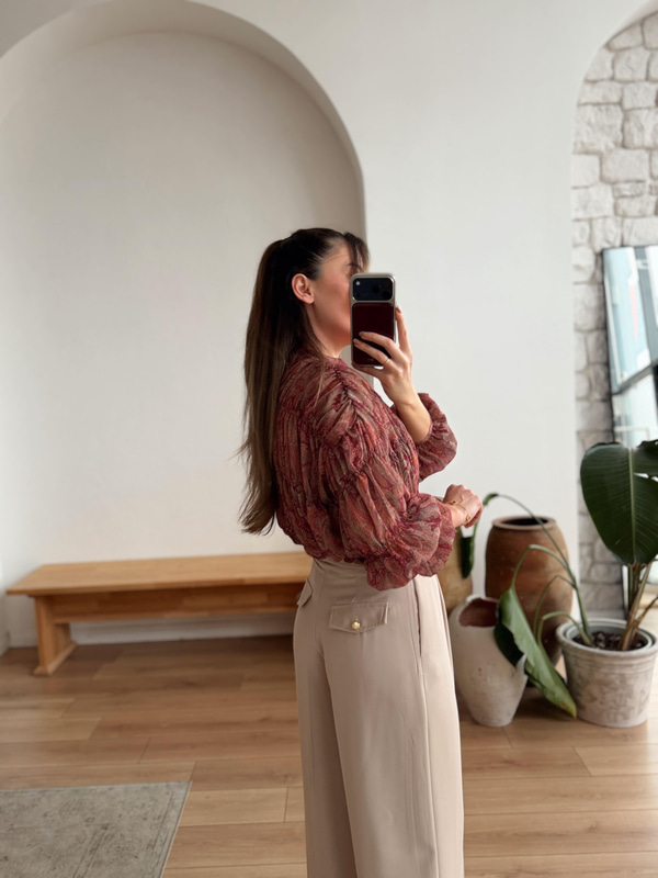 Linda Bej Palazzo Pantolon